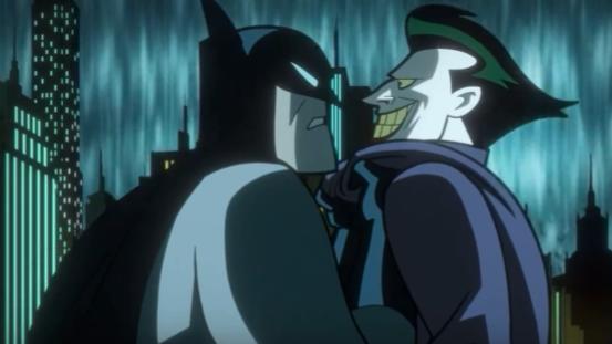 Batman's Kevin Conroy squares off with The Joker, voiced by Troy Baker, one last time in Justice League: Crisis of Infinite Earths. 