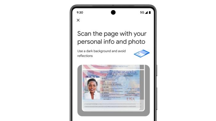 Google is testing a new feature for Google Wallet that will make a digital ID from a passport.