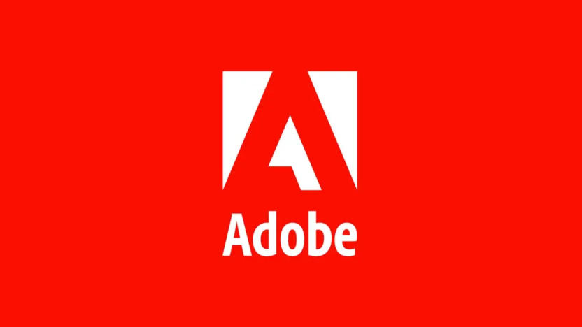 Adobe logo.