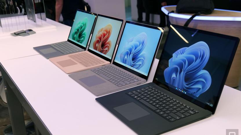 The new Surface Laptop 5 will be available in two sizes (13.5 and 15-inch) across four different colors including a new sage green option. 