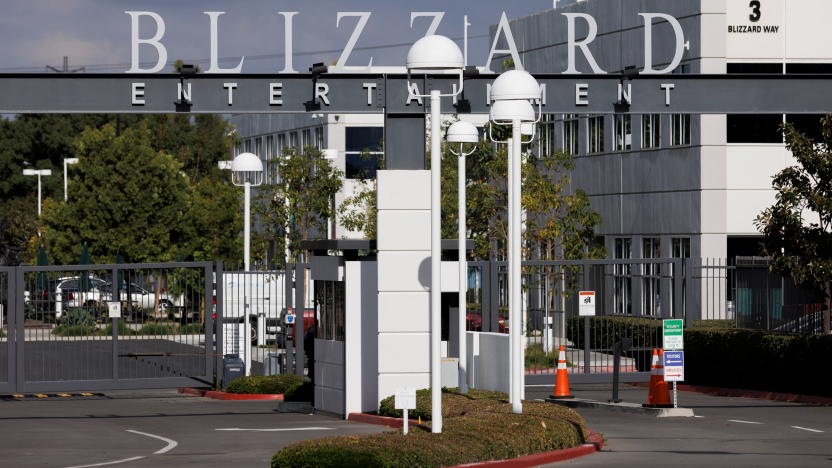 A view shows Blizzard Entertainment's campus, after Microsoft Corp announced the purchase of Activision Blizzard for $68.7 billion in the biggest gaming industry deal in history, in Irvine, California, U.S., January 18, 2022.   REUTERS/Mike Blake