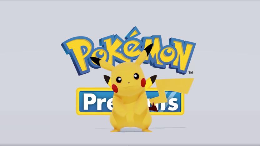 An image of Pikachu blocking an ad for the stream. 