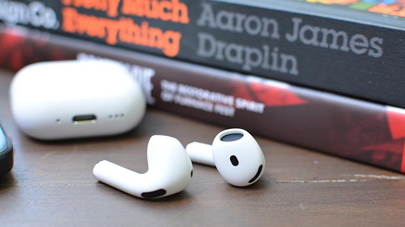 Apple refined the shape on the AirPods 4 for a better fit.