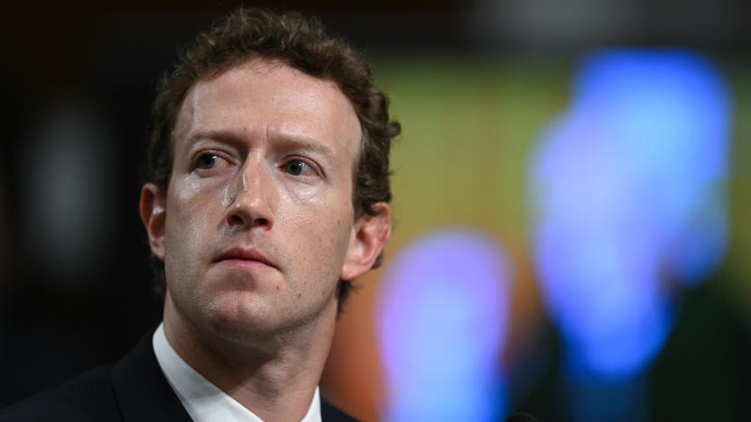 WASHINGTON, DC - JANUARY 31: CEO of Meta, Mark Zuckerberg is seen during a Senate Judiciary Committee hearing with representatives of social media companies at the Dirksen Senate Office Building on Wednesday January 31, 2024 in Washington, DC. (Photo by Matt McClain/The Washington Post via Getty Images)